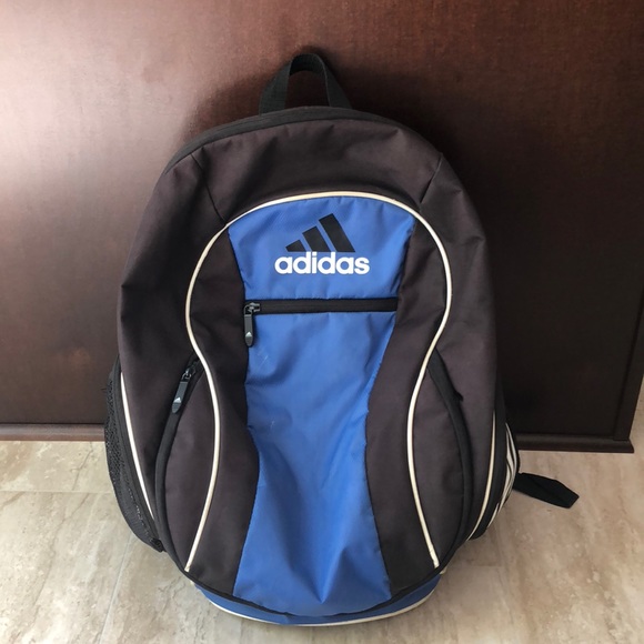 adidas soccer bag blue